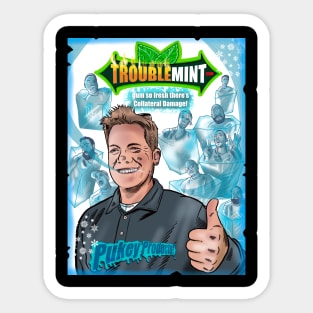 Pokey products 24 Troublemint Mint Gum Sticker